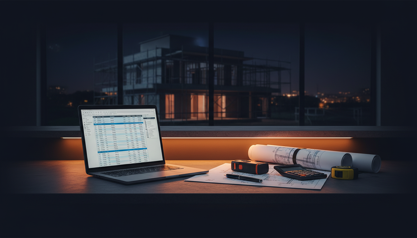 quantitativo de obra eptum